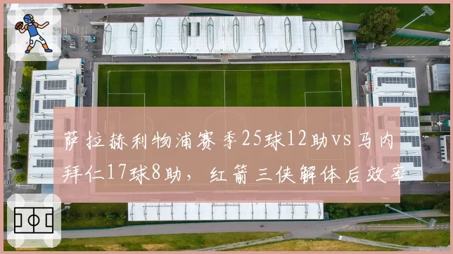 萨拉赫利物浦赛季25球12助vs马内拜仁17球8助，红箭三侠解体后效率分水岭